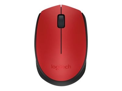 Logitech mouse M171 - red black