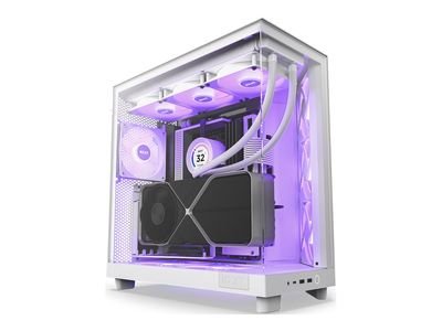 NZXT cabinet H6 Flow RGB - Midi (CC-H61FW-R1)