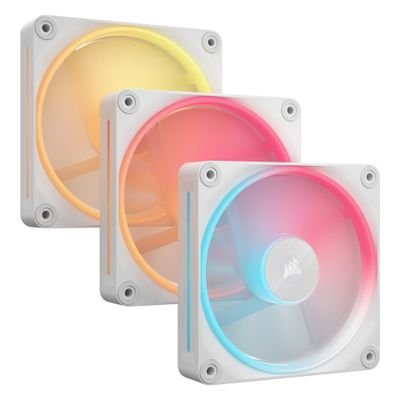 CORSAIR iCUE Link LX120-R RGB Starter Kit - case fan - reverse blade
