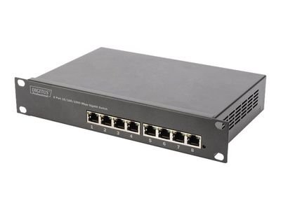 DIGITUS Switch DN-80114 - 8 Ports - 8x GE (10/100/1000)