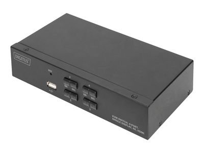 DIGITUS KVM-Switch DS-12880 - 4 Ports (DS-12880)