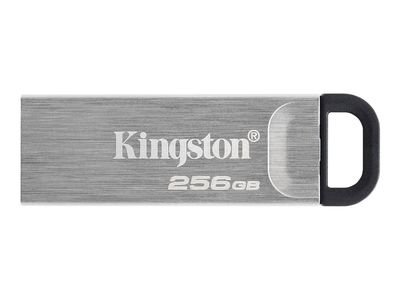 Kingston USB flash drive DataTraveler Kyson - USB 3.2 Gen 1 - 256 GB - silver