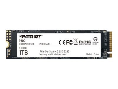 Patriot SSD P300 - 1 TB - M.2 2280 - PCIe 3.0 x4 NVMe (P300P1TBM28)