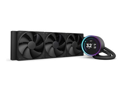NZXT Kraken Elite 360 - processor liquid cooling system - with LCD display
