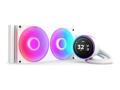 NZXT Kraken Elite 280 RGB - processor liquid cooling system - with LCD display