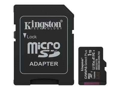 Kingston Canvas Select Plus - flash memory card - 1 TB - microSDXC UHS-I