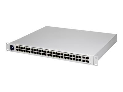 Ubiquiti UniFi Switch USW-PRO-48-POE - 48 Ports - 40x GE 10/100/1000 PoE+ - 8x PoE++ - 4x SFP+ (USW-PRO-48-POE)