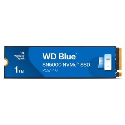 WD SSD Blue SN5000 WDS100T4B0E - 1 TB - M.2 2280 - PCIe 4.0 x4 NVMe (WDS100T4B0E-00CNZ0)