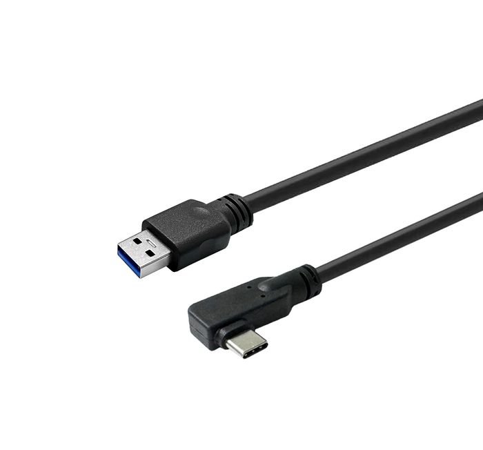 Vivolink PROUSBCAMM5A USB-A to USB-C Angled Cable 5m USB 3.2 kaapeli (musta)
