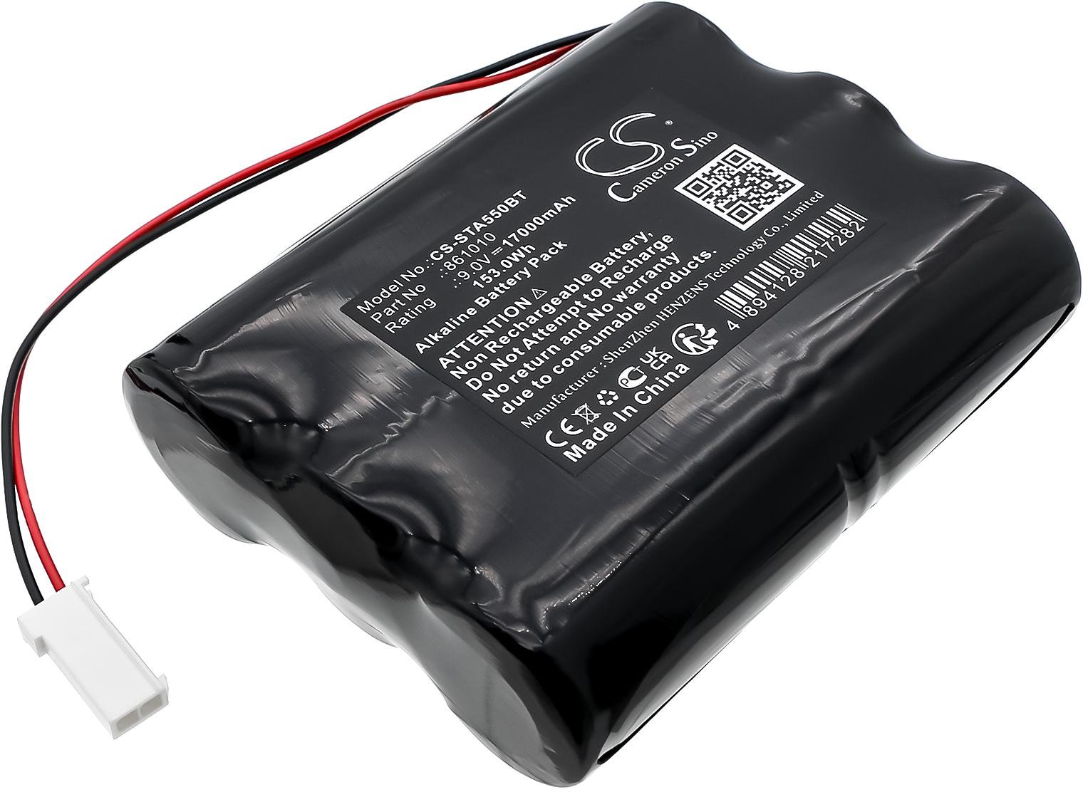 SILENTRON 861010,861093,ALP64675,BAT1010,M010653 9.0V 17000mAh / 153.0Wh aккумулятор для охранной системы
