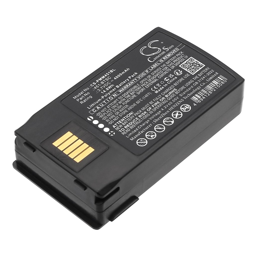 Point Mobile 451-BTSC,BP19-002770 3.7V 4000mAh / 14.8Wh Barcode Scanner Battery