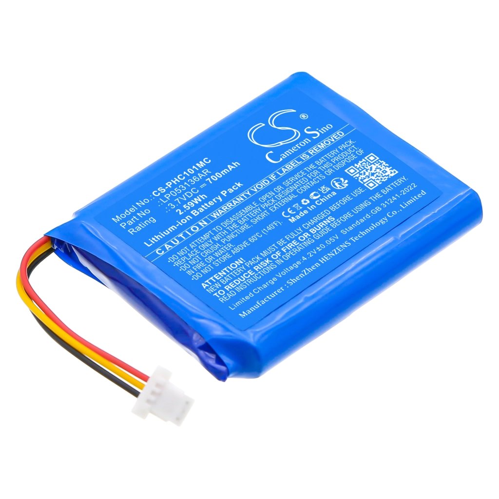 Philips LP053136AR 3.7V 700mAh / 2.59Wh kameran akku