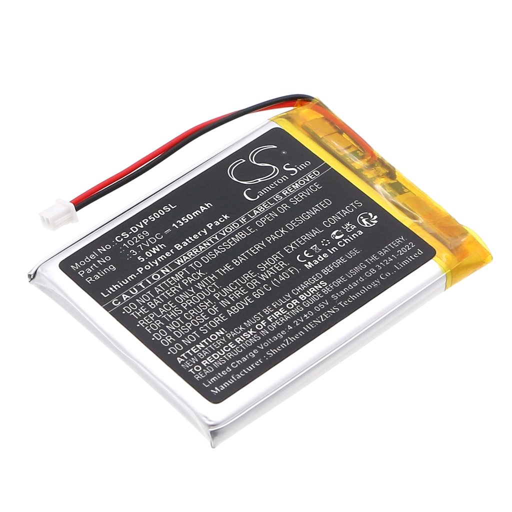Dual 10269 3.7V 1350mAh / 5.0Wh Radio Battery