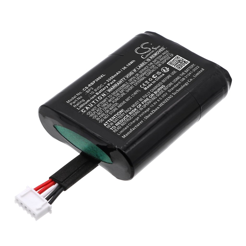Roberts BP18650-3S1P,BP3 10.8V 3350mAh / 36.18Wh Radio Battery