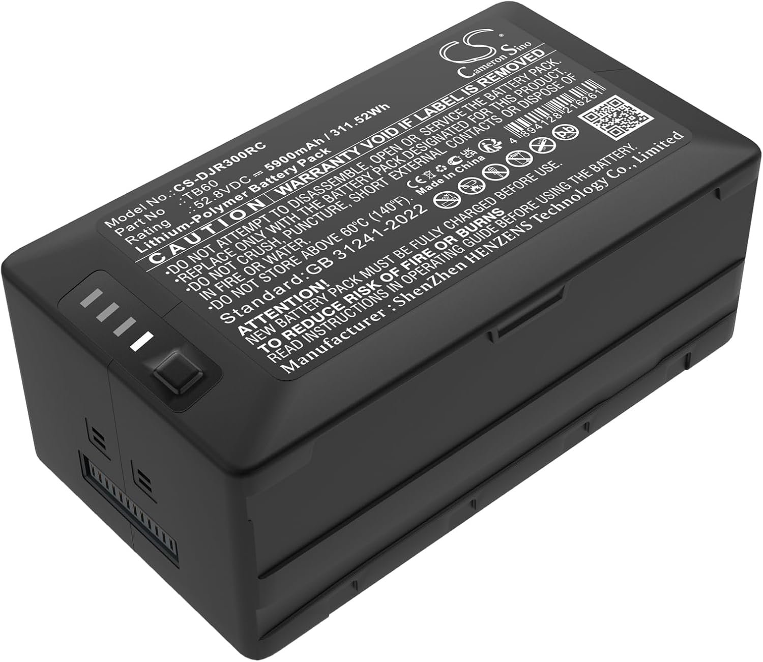 DJI CP.EN.00000262.01,TB60 52.8V 5900mAh / 311.52Wh Drones Battery