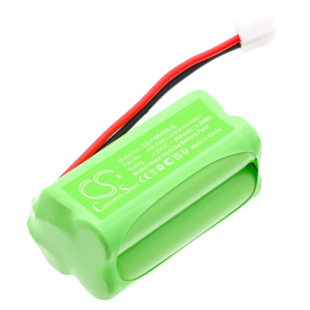 Fischer AW-0480-0080AAA-NM01 4.8V 800mAh / 3.84Wh Emergency Lighting Battery
