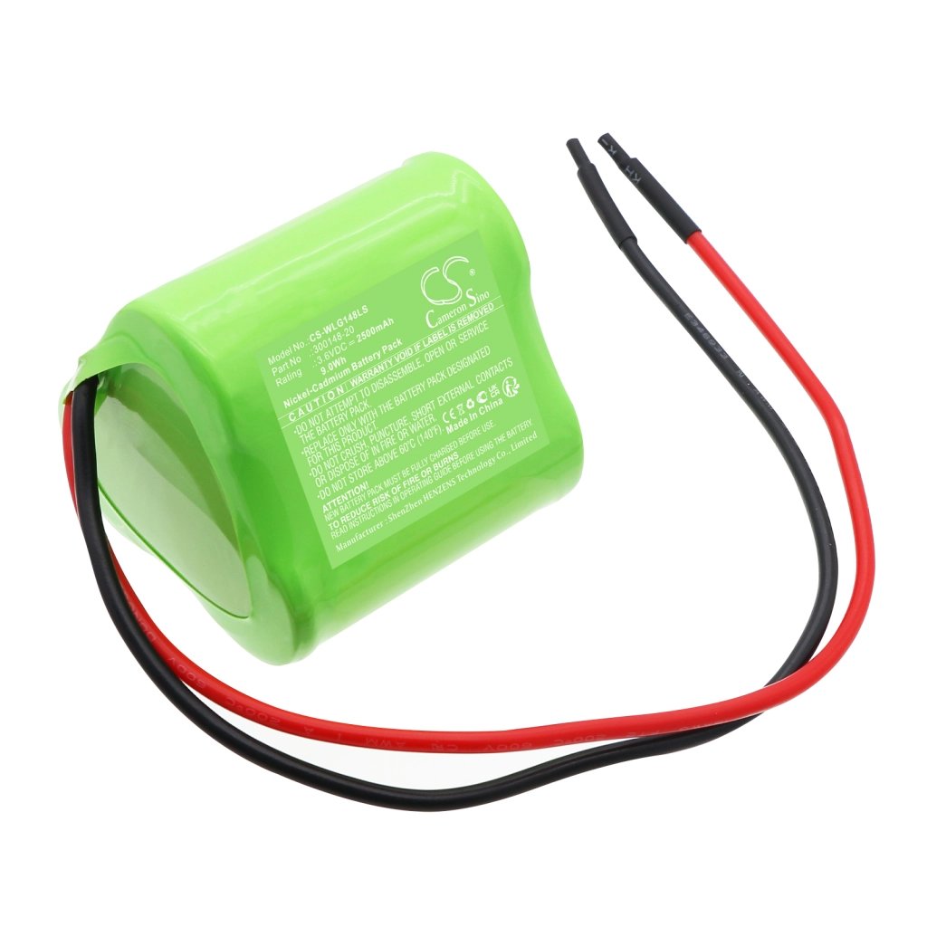 Willing 300148-20 3.6V 2500mAh / 9.0Wh hätävalaisimen akku