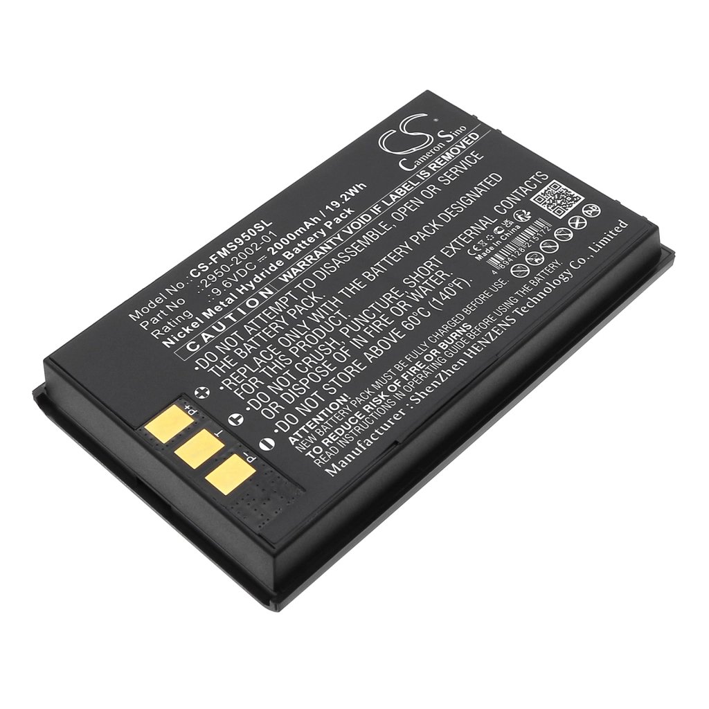 Fluke 2950-2002-01,2950-2003-01,2950-2003-02 9.6V 2000mAh / 19.2Wh seadme aku