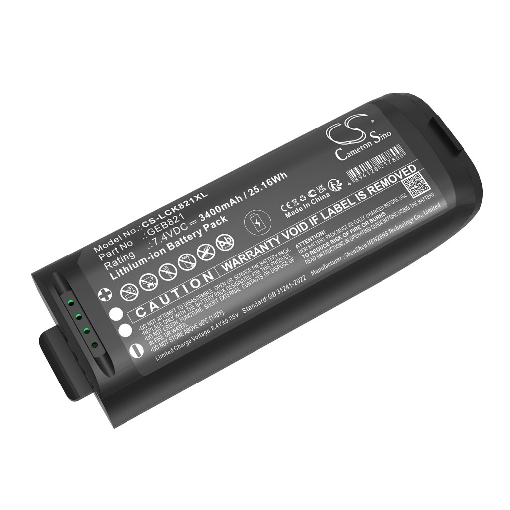 Leica 879638,GEB821 7.4V 3400mAh / 25.16Wh digilaitteen akku