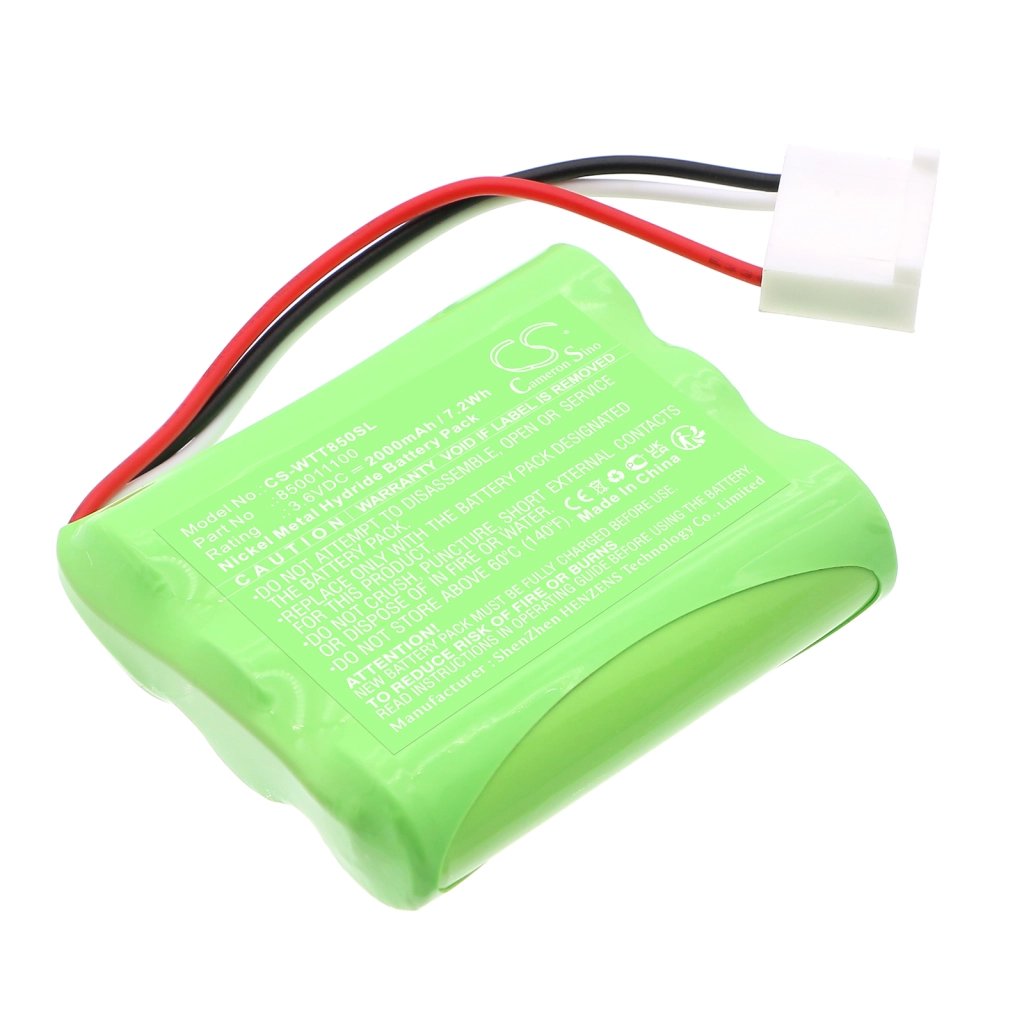 WITT 850011100 3.6V 2000mAh / 7.2Wh seadme aku