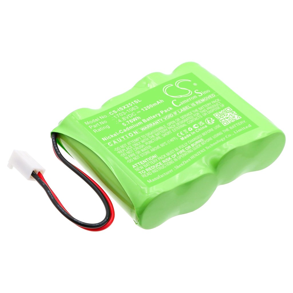 Industrial Scientific 1703-1063 4.8V 1200mAh / 5.76Wh digilaitteen akku