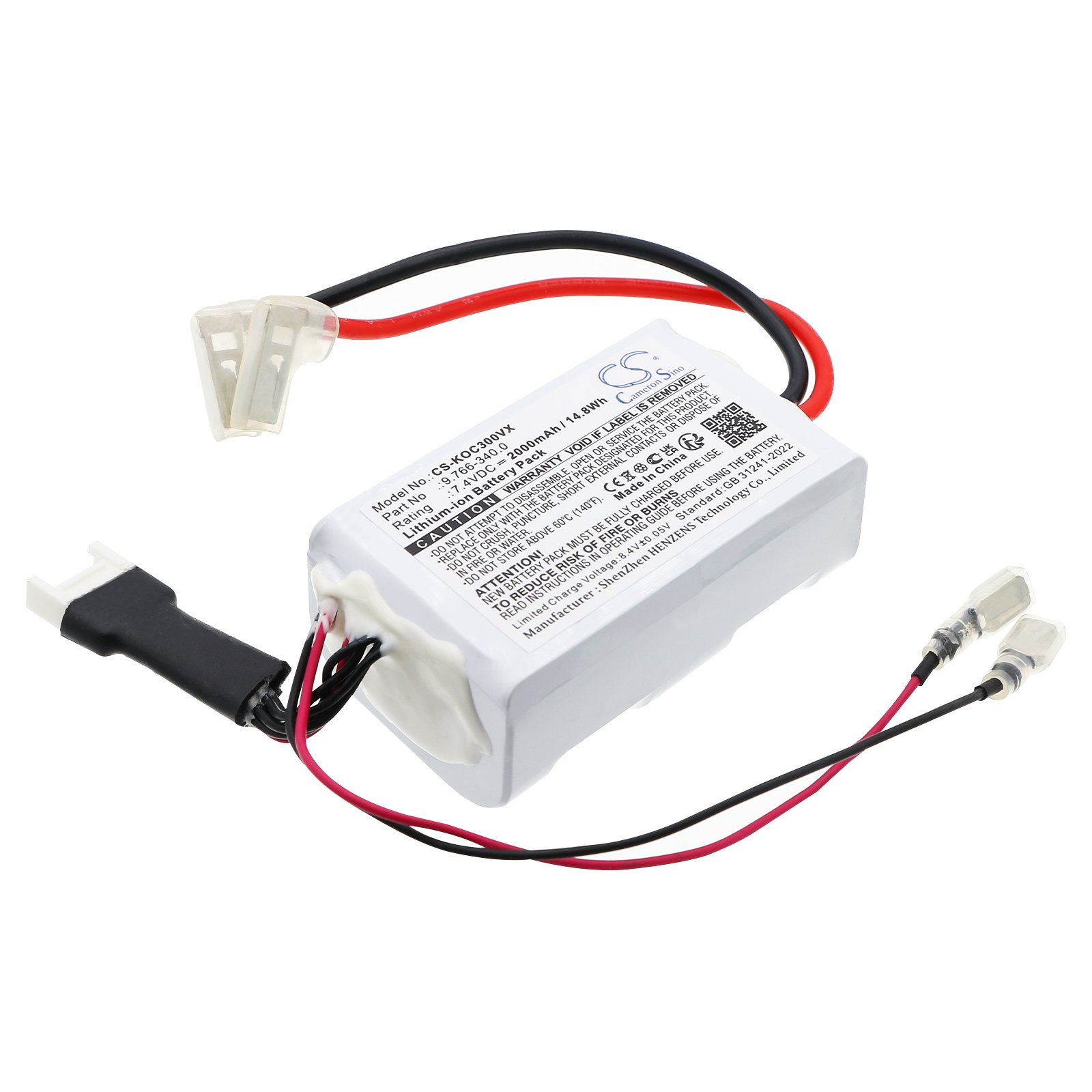 Karcher 9.766-340.0 7.4V 2000mAh / 14.80Wh aiatööriista aku