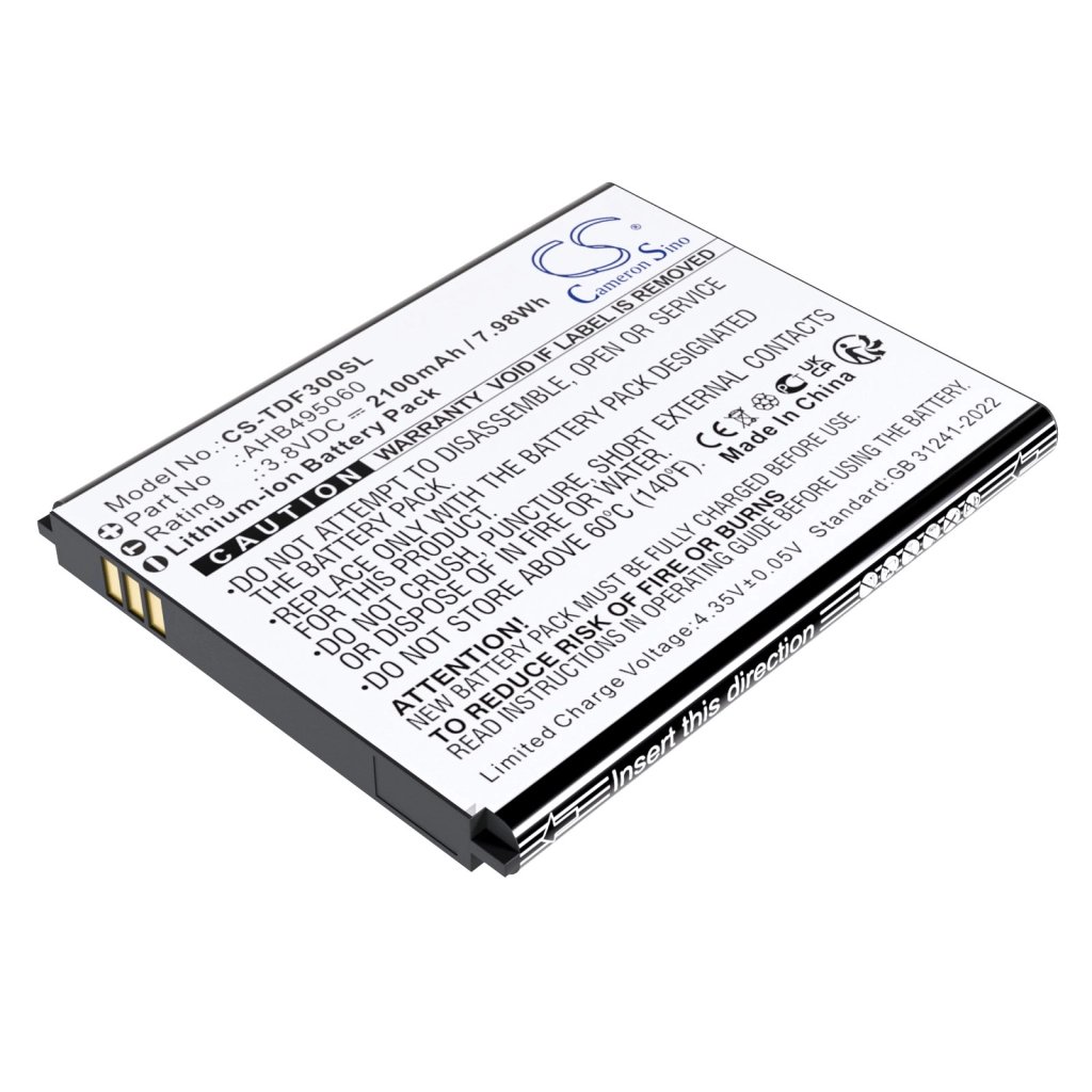 Tenda AHB495060 3.8V 2100mAh / 7.98Wh аккумулятор маршрутизатора