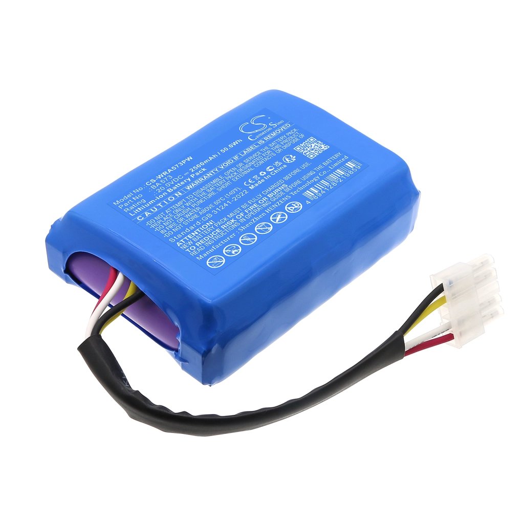 Mowox BA 573,BA 573 20V 2500mAh / 50.0Wh zāles pļāvēja akumulators