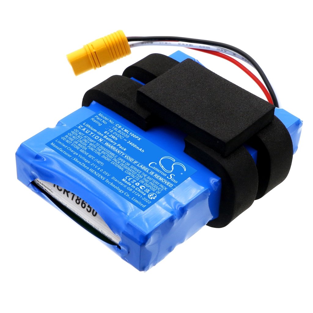 LawnMaster 18LB2035,631001122 18V 3400mAh / 61.2Wh zāles pļāvēja akumulators