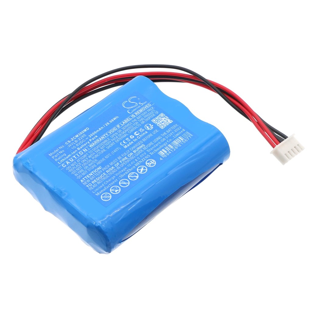 Zoncare HYLB-2285 10.8V 2600mAh / 28.08Wh Medical Device Battery