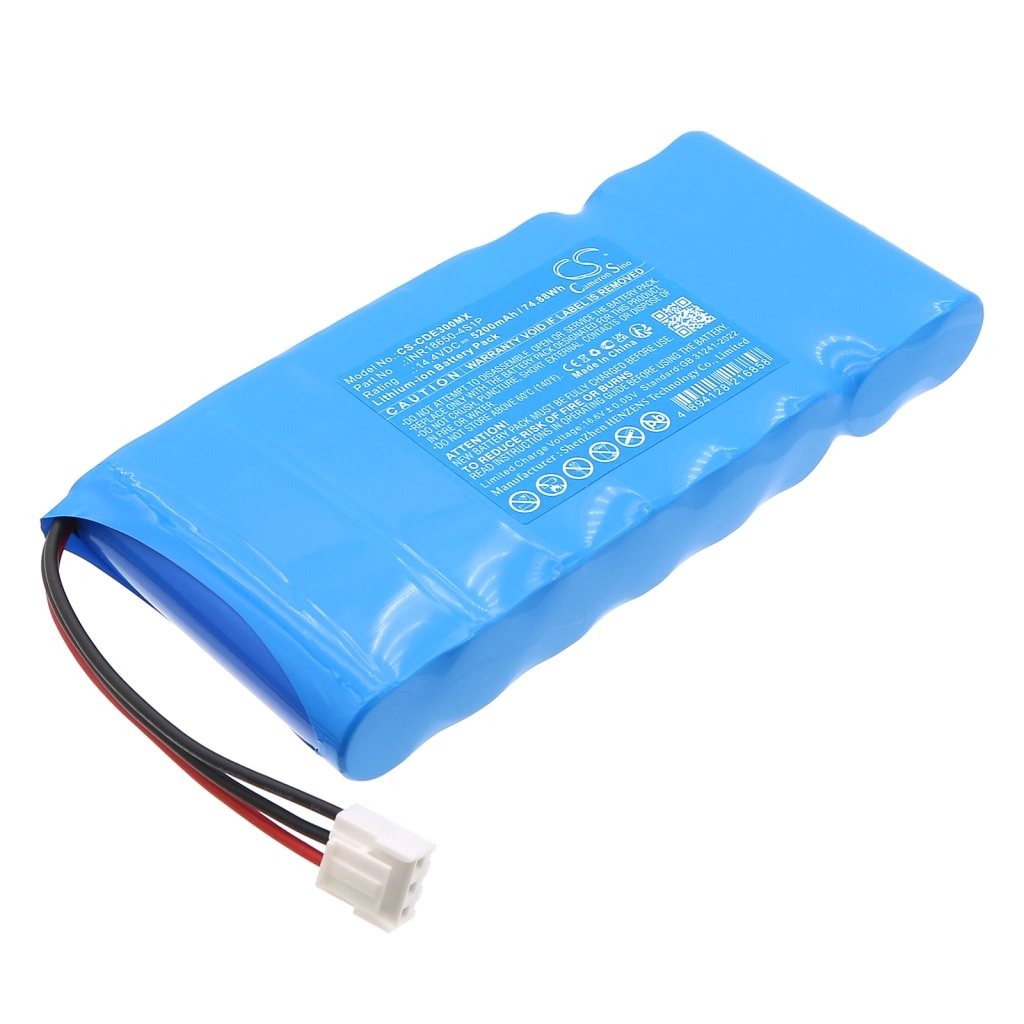 Cardio INR18650-4S2P 14.4V 5200mAh / 74.88Wh Medical Device Battery