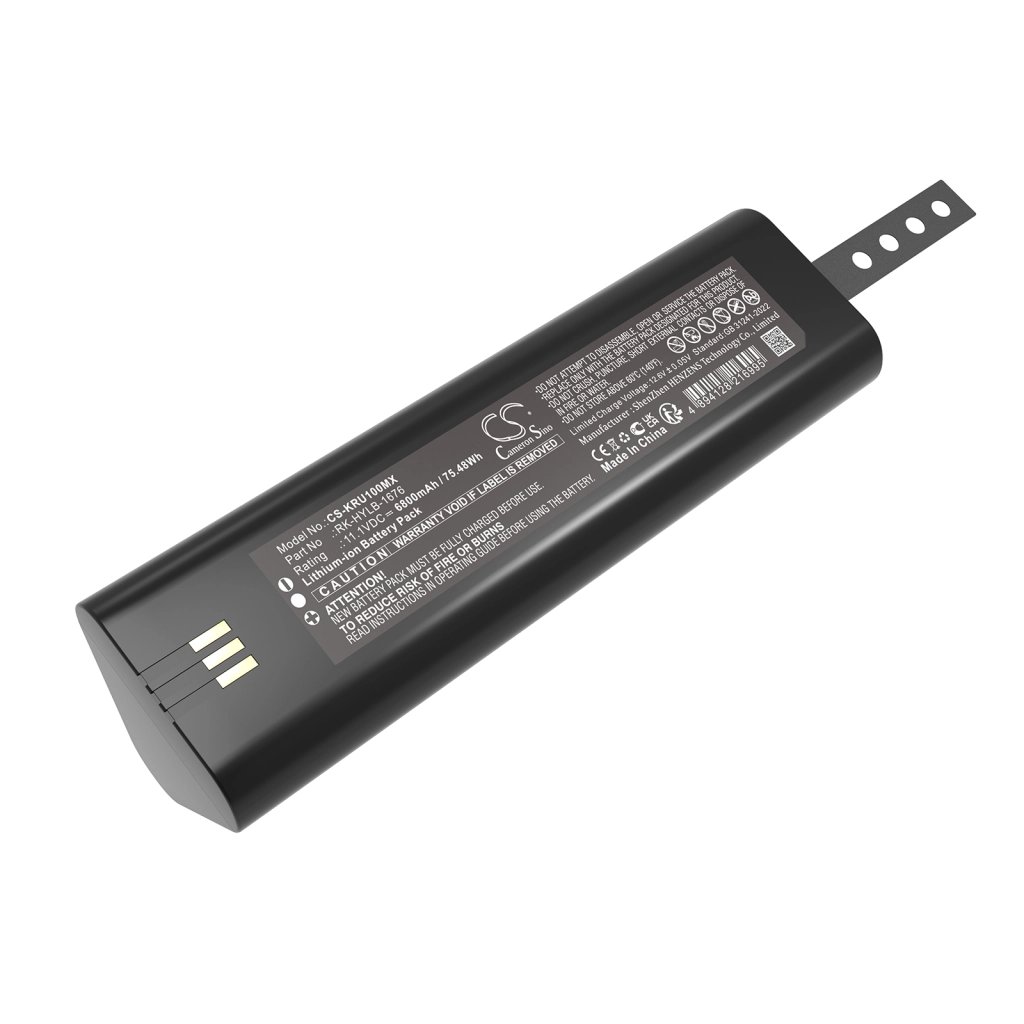KAIXIN HYLB-1676,RK-HYLB-1676 11.1V 6800mAh / 75.48Wh medicīnas ierīces akumulators