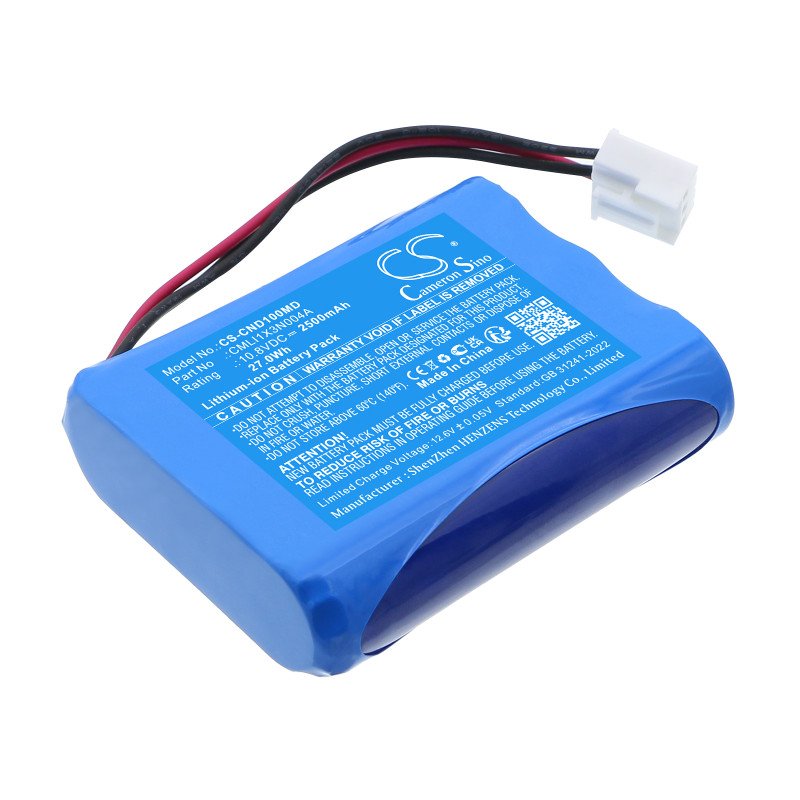COMEN CMLI1X3N004A 10.8V 2500mAh / 27.0Wh Medical Device Battery