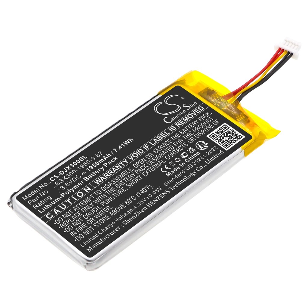 DJI BSX300-1950-3.87 3.8V 1950mAh / 7.41Wh mikrofoni aku