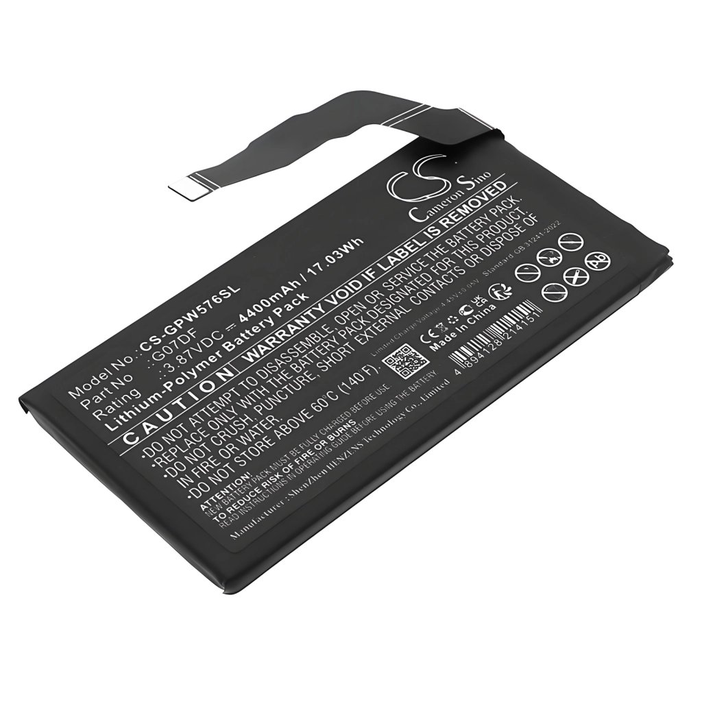 Google G07DF,G949-01097-00 3.87V 4400mAh / 17.03Wh matkapuhelimen akku