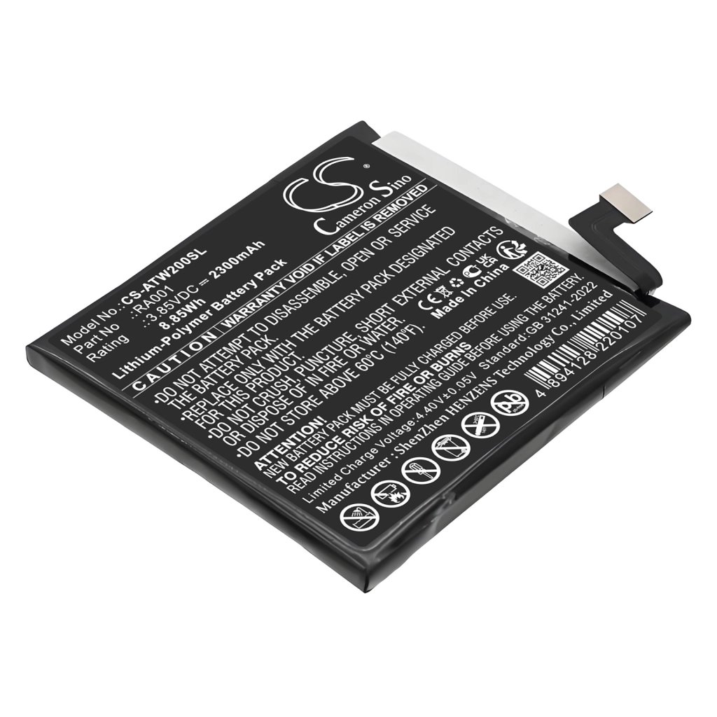 AT&T RA001 3.85V 2300mAh / 8.85Wh matkapuhelimen akku