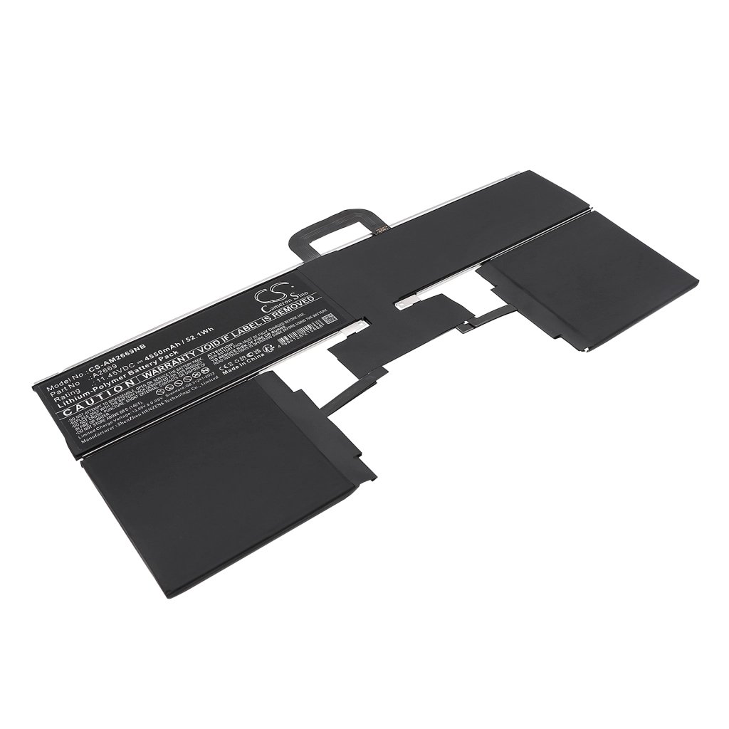 CS Laptop Battery Apple 661-26150,A2669 11.45V 4550mAh / 52.1Wh