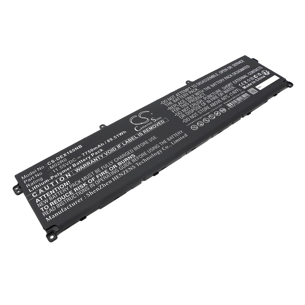CS Laptop Battery DELL HP26N,M02R0 11.55V 7750mAh / 89.51Wh