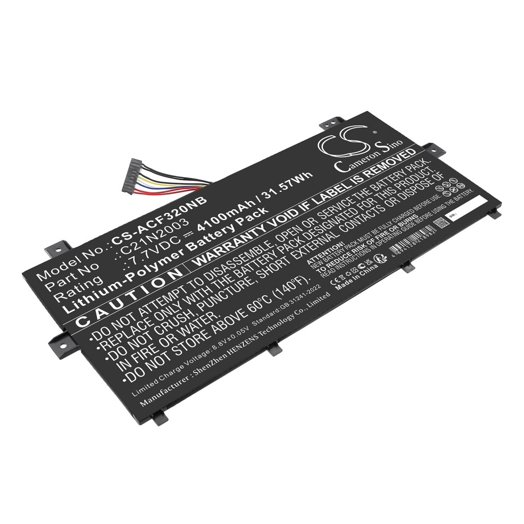 CS kannettavan tietokoneen akku Asus 0B200-03800100,C21N2003 7.7V 4100mAh / 31.57Wh