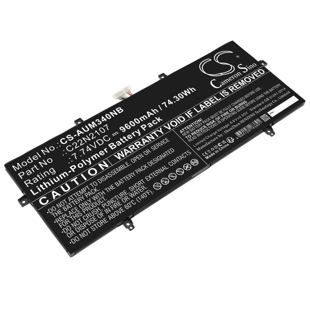 CS Laptop Battery Asus 0B200-04010000,0B200-04310000,C31N2205 11.61V 5400mAh / 62.69Wh