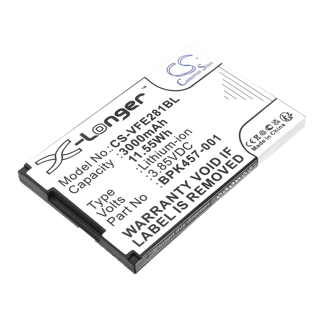 Verifone BPK457-001,BPK457-001-01-A 3.85V 3000mAh / 11.55Wh maksupäätteen akku