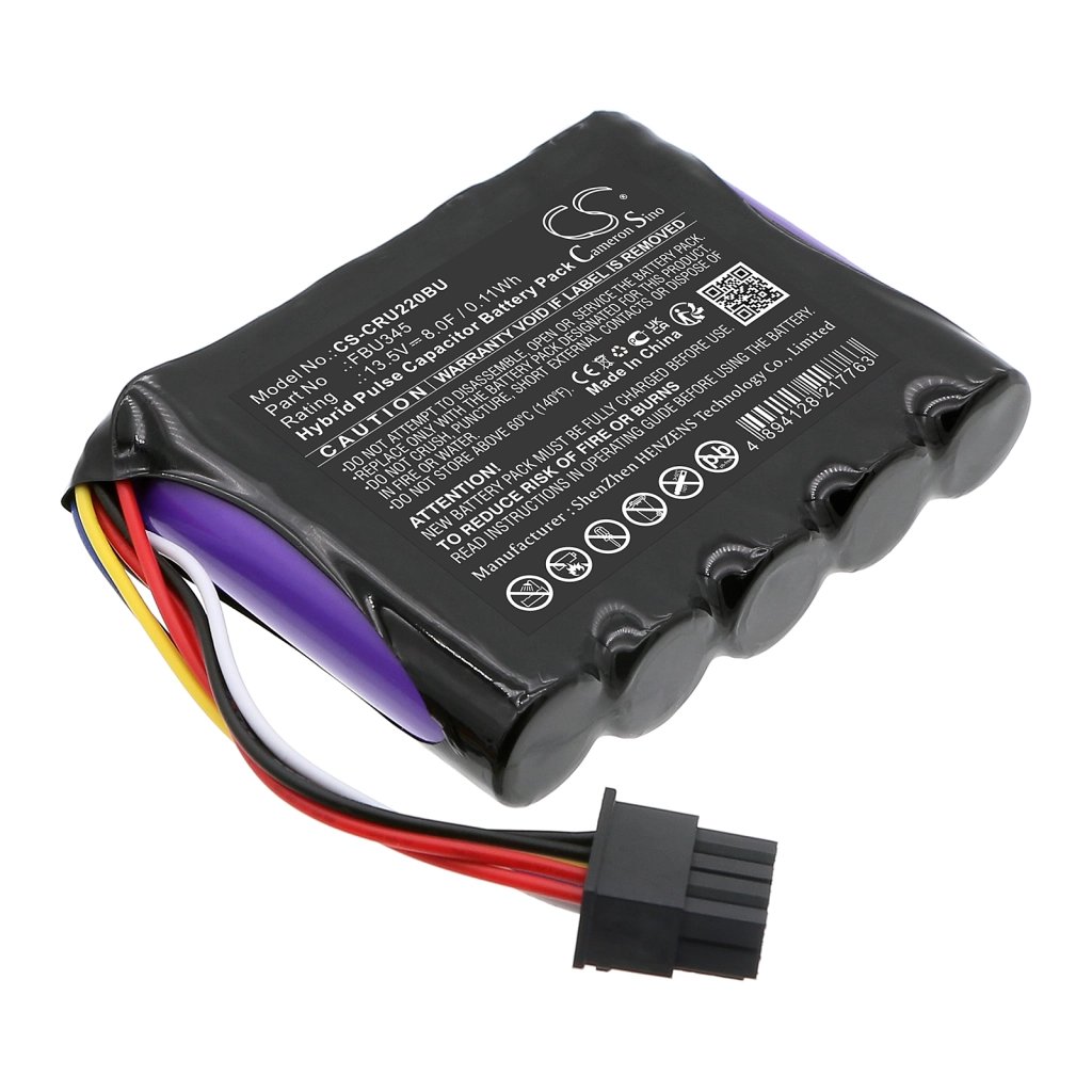 Cisco 30-100190-01,49571-22,FBU345,SCAP-M5 13.5V 8.0F / 0.11Wh PLC seadme aku