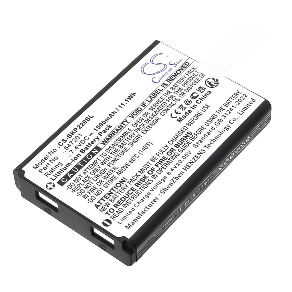 SEWOO 547201 7.4V 1500mAh / 11.1Wh tulostimen akku