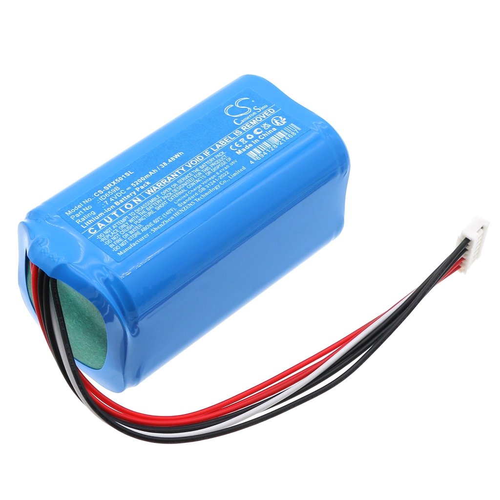 Sony ID659B,ID659B 7.4V 5200mAh / 38.48Wh Speaker Battery