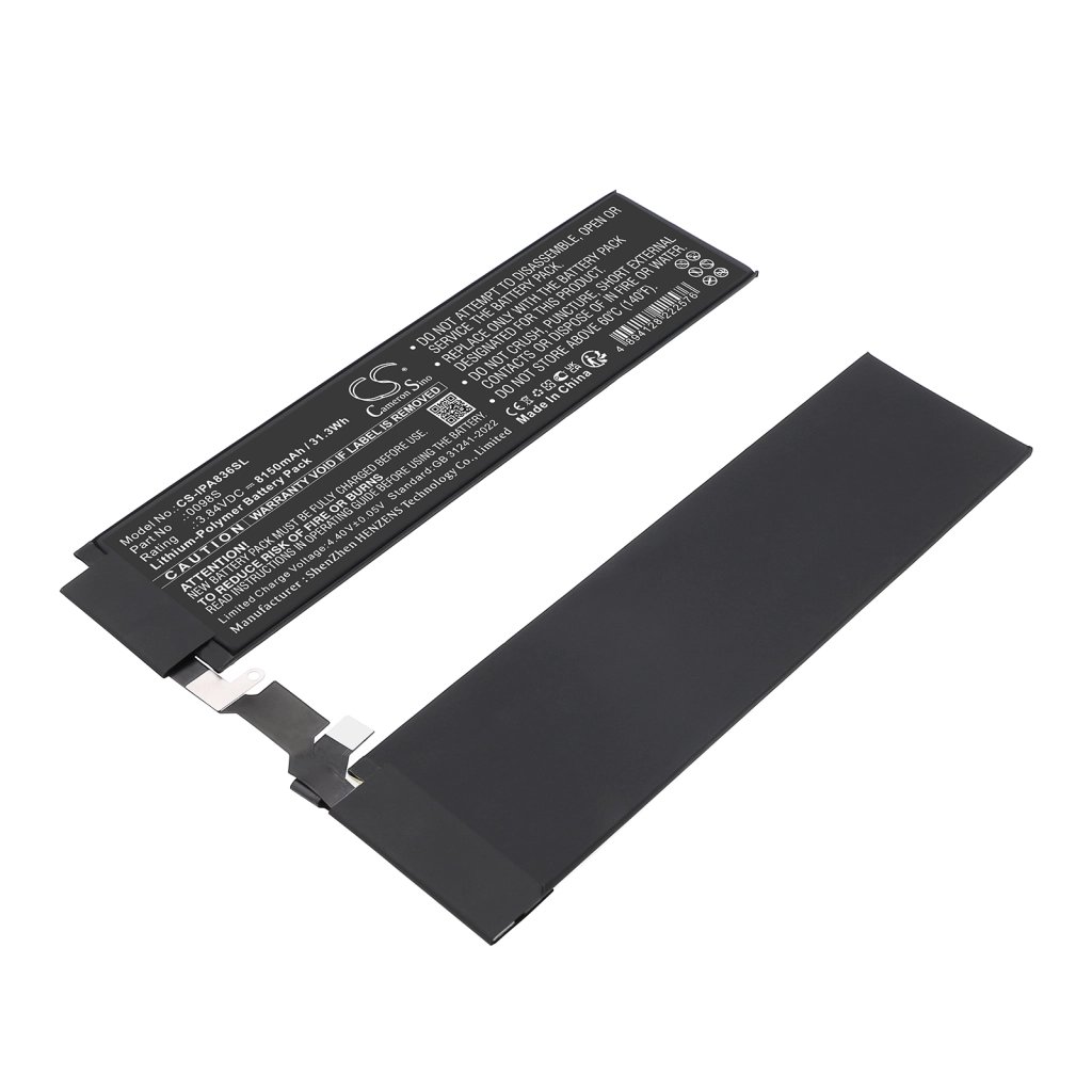 Apple iPad Pro 11 2024 / 0098S 3.84V 8150mAh / 31.3Wh planšetdatora akumulators
