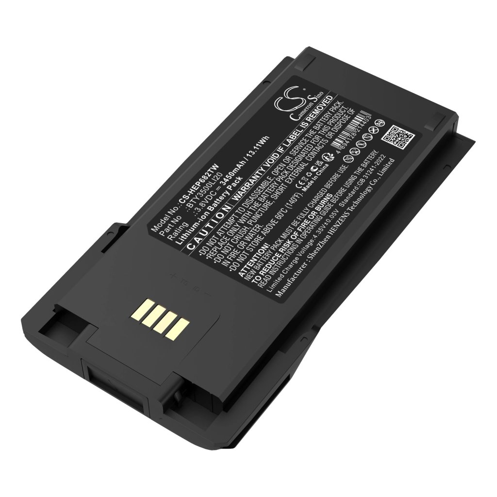 TD Tech BTY3500LI20 3.8V 3450mAh / 13.11Wh raadiosaatja aku