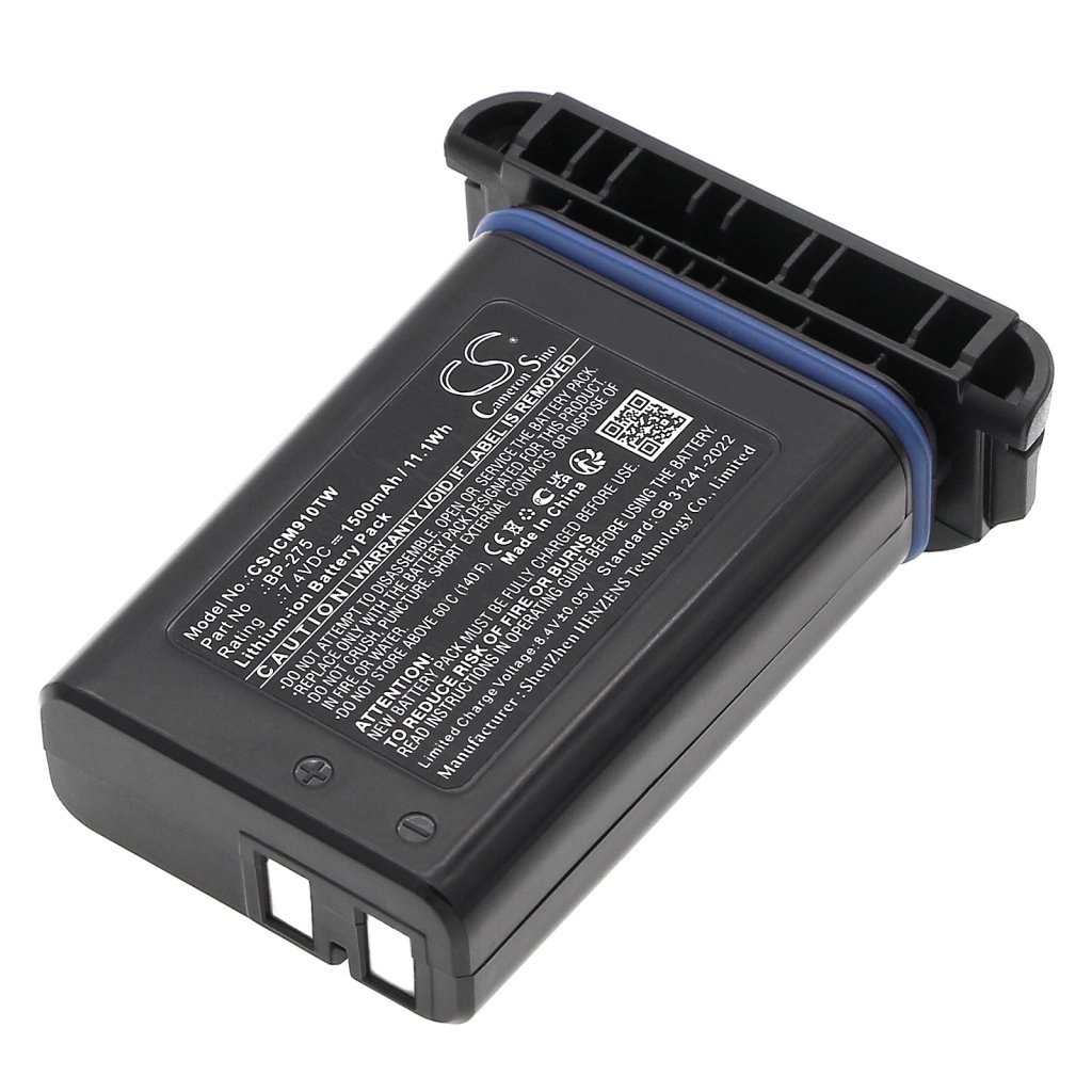 Icom BP-275 7.4V 1500mAh / 11.1Wh rācijas akumulators