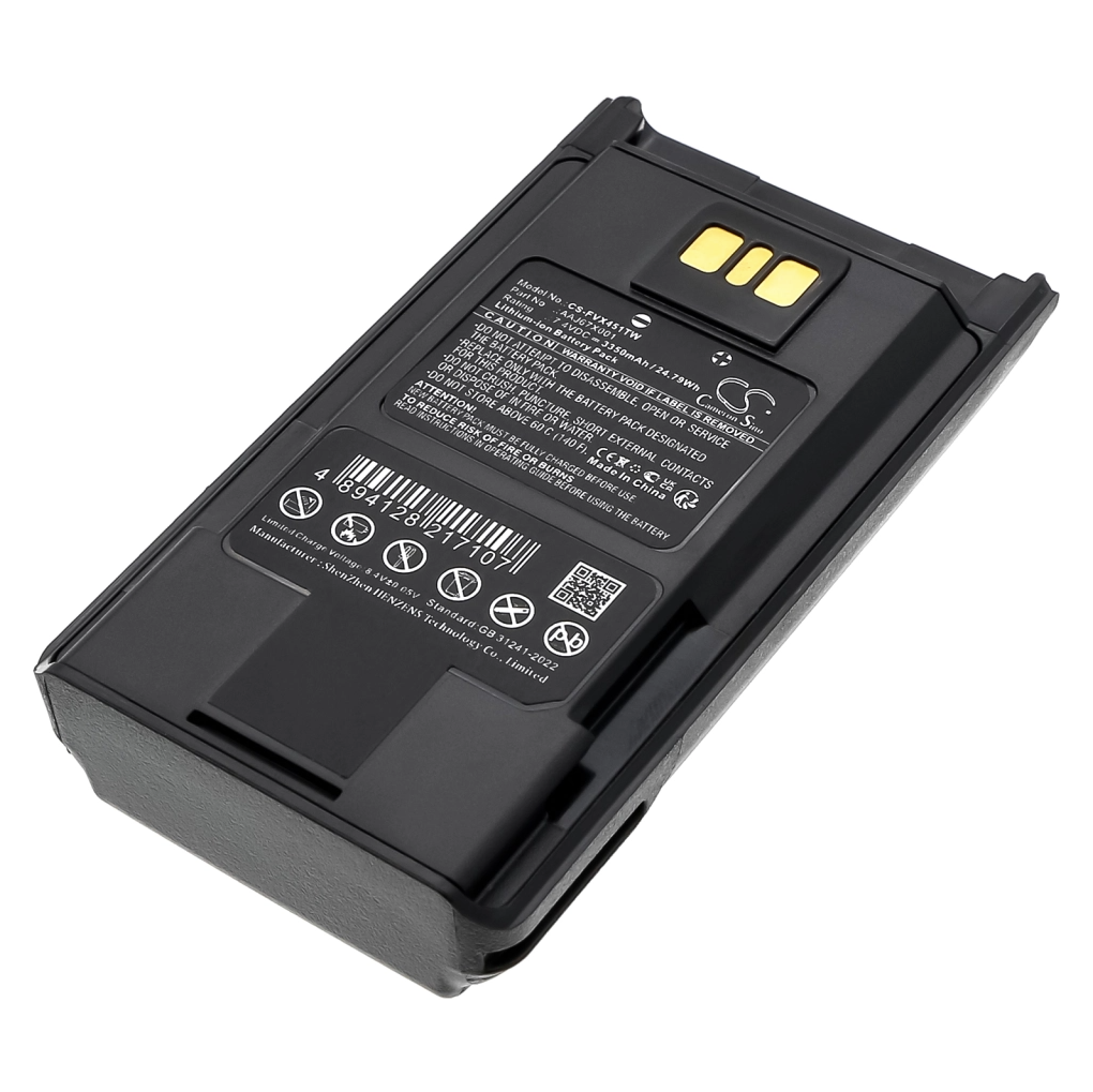 YAESU AAJ67X001 7.4V 3350mAh / 24.79Wh rācijas akumulators