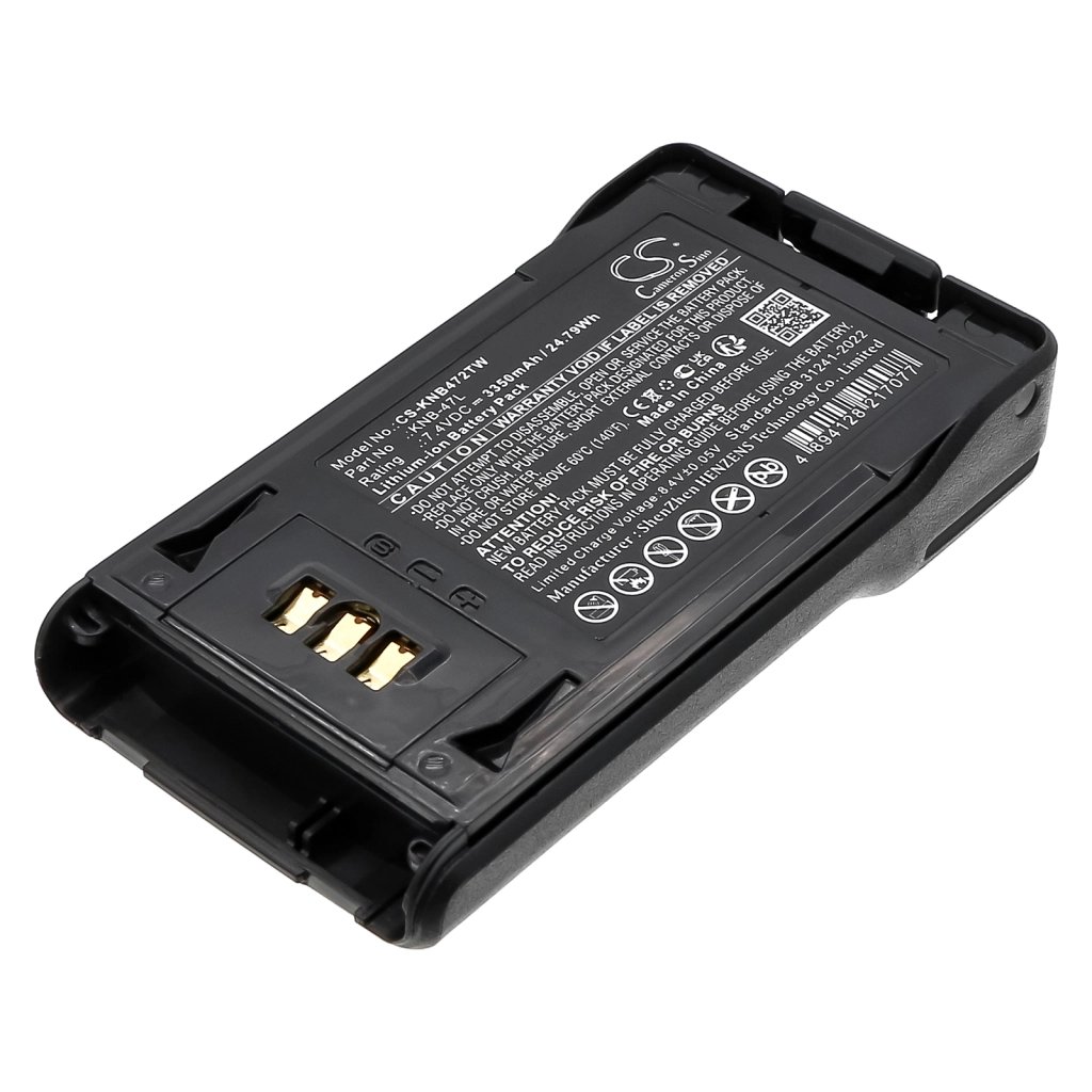 Kenwood KNB-47L,KNB-48L,KNB-50NC 7.4V 3350mAh / 24.79Wh rācijas akumulators