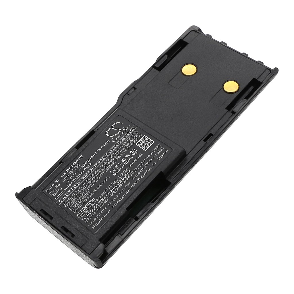 Motorola HNN8133C,HNN8308A,HNN9628,HNN9628A 7.4V 3600mAh / 26.64Wh rācijas akumulators